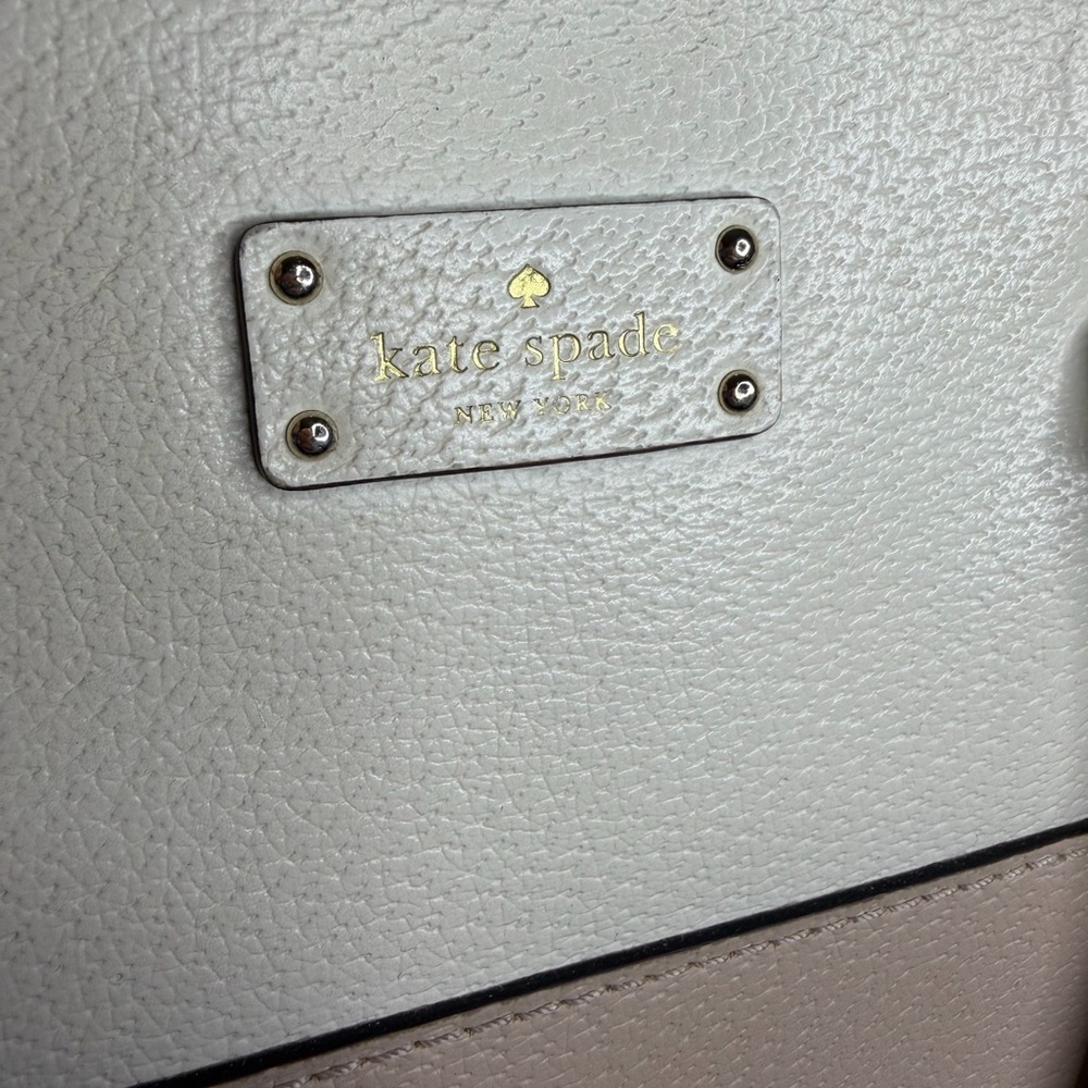 Kate Spade Elegant Two-Tone Satchel - Picture 2 of 14